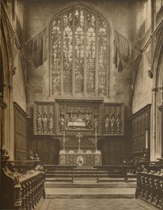 Chor und Ostfenster von St. Margarets, Westminster, um 1935 von Taylor
