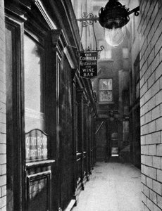 Die George and Vulture Taverne, London, 1926-1927