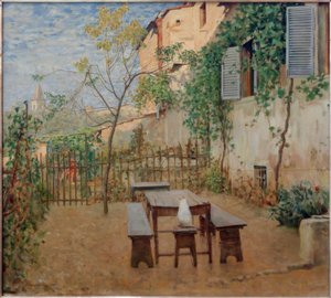 Septembermorgen in Settignano