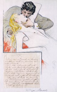 Der Kuss von Telemaco Signorini