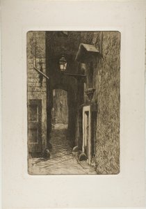 Via dei Cavalieri von Telemaco Signorini