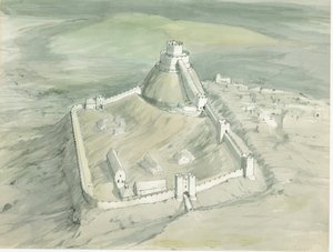 Launceston Castle, Weston Road, Launceston, Cornwall von Terry Ball