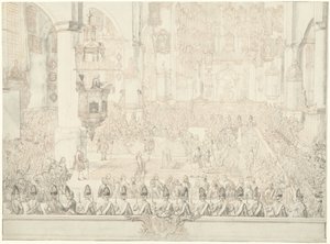 Hochzeit von Karl Christian von Nassau-Weilburg mit Prinzessin Carolina, 1760