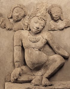 Relief, aus Chedi Chula Pathom, Davaravati-Schule von Thai School