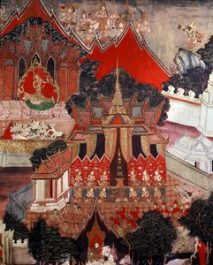Szenen aus dem Leben Buddhas, Mitte des 19. Jahrhunderts