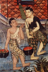 Thailändische Frauen von Thai School