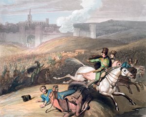 Schlacht von Vitoria, Spanien, 21. Juni 1813 von Thales Fielding