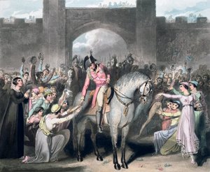 Eroberung von Toulouse, Frankreich, 10. April 1814, 1819 von Thales Fielding