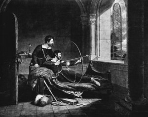 Der Tod von Robin Hood, um 1835, 1912