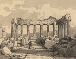 Parthenon, Innenansicht