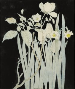 Narzissen und Rosen von Theo van Hoytema