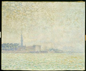 Ansicht von Veere, Nebeliger Morgen, 1906