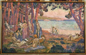 Badende am Meer, 1907-08 von Théo van Rysselberghe