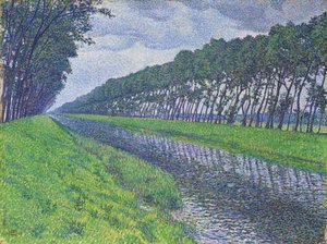 Kanal in Flandern von Théo van Rysselberghe