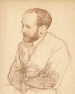 Porträt von Henri Gheon, um 1903 von Theo van Rysselberghe