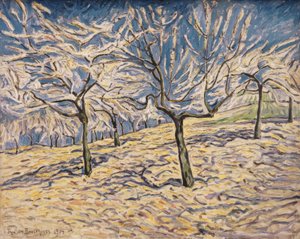 Th. v. Brockhusen, Obstbäume im Frühling