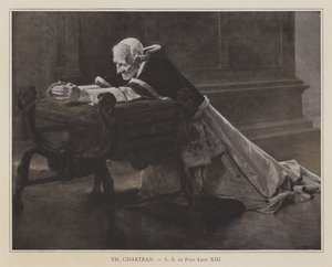 Papst Leo XIII (Litho)