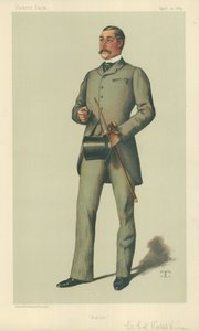 Lieutenant-Colonel Ralph Vivian, Ralph, 21. April 1883, Vanity Fair Karikatur von Theobald Chartran