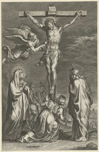 Christus am Kreuz von Theodoor Galle (possibly)