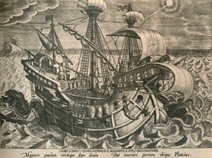 Plancius nimmt eine Sichtung vor