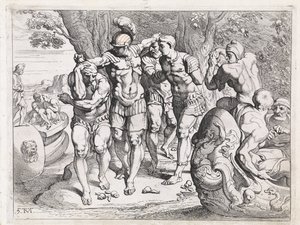 Odysseus im Land der Lotosesser (Die Werke des Odysseus)