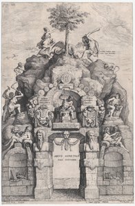 Pompa Introitus...Ferdinand, Austriaci. Antwerpen, 1635 von Theodoor van Thulden