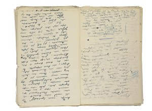 Autographische Manuskriptentwürfe für Artikel über das Berliner Leben und die Gesellschaft, zusammen mit einem Fragment eines Entwurfs für einen Roman, ca. 1878-94 von Theodor Fontane
