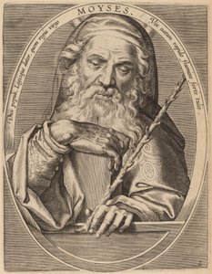 Moses von Theodor Galle after Jan van der Straet