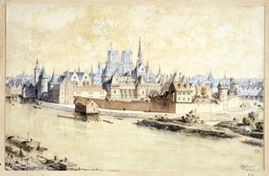 Der Palast und die Stadt im Jahr 1530 (Komposition retrospektiv)