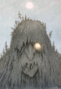 Waldtroll von Theodor Kittelsen