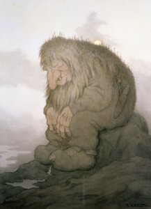 Der Troll, der sich fragt, wie alt er ist von Theodor Kittelsen