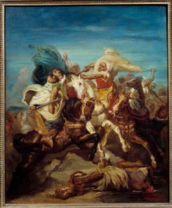 Schlacht der arabischen Reiter von Théodore Chassériau