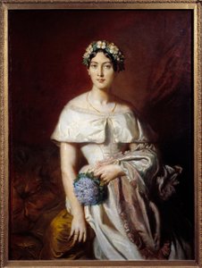 Porträt von Mademoiselle de Cabarrus von Théodore Chassériau