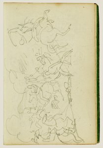 Kavallerieschlacht von Theodore Gericault