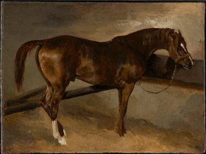 Derwisch in seinem Stand von Theodore Gericault