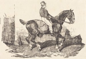 Kutscher auf einem Kutschpferd von Theodore Gericault