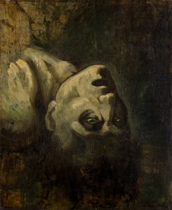 Kopf eines ertrunkenen Mannes von Theodore Gericault