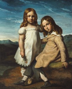 Porträt von Alfred und Elisabeth Dedreux, ca. 1818