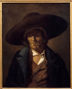 Porträt eines Mannes genannt der Vendée. Gemälde von Théodore Géricault (1791-1824) 19. Jahrhundert. Maße: 0,81x0,64 m von Theodore Gericault