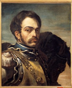 Porträt eines Carabinieri-Offiziers von Theodore Gericault