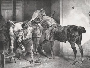 Der englische Schmied, 1822