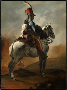 Trompeter der Husaren von Theodore Gericault