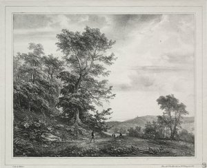 Landschaft mit Figuren