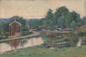Abend an der Schleuse, Napanoch, New York, 1893