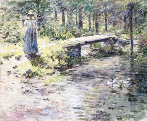 Die kleine Brücke von Theodore Robinson