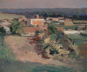 Das Rote Haus von Theodore Robinson