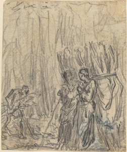 Ährenleserinnen von Theodore Rousseau
