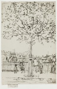 Chelsea Embankment, Juni, 17 Uhr, 1889 von Theodore Roussel