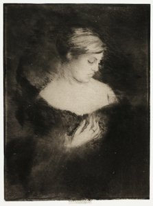 Profil einer Frau von Theodore Roussel