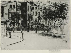 Die Ecke von Cheyne Walk, Chelsea